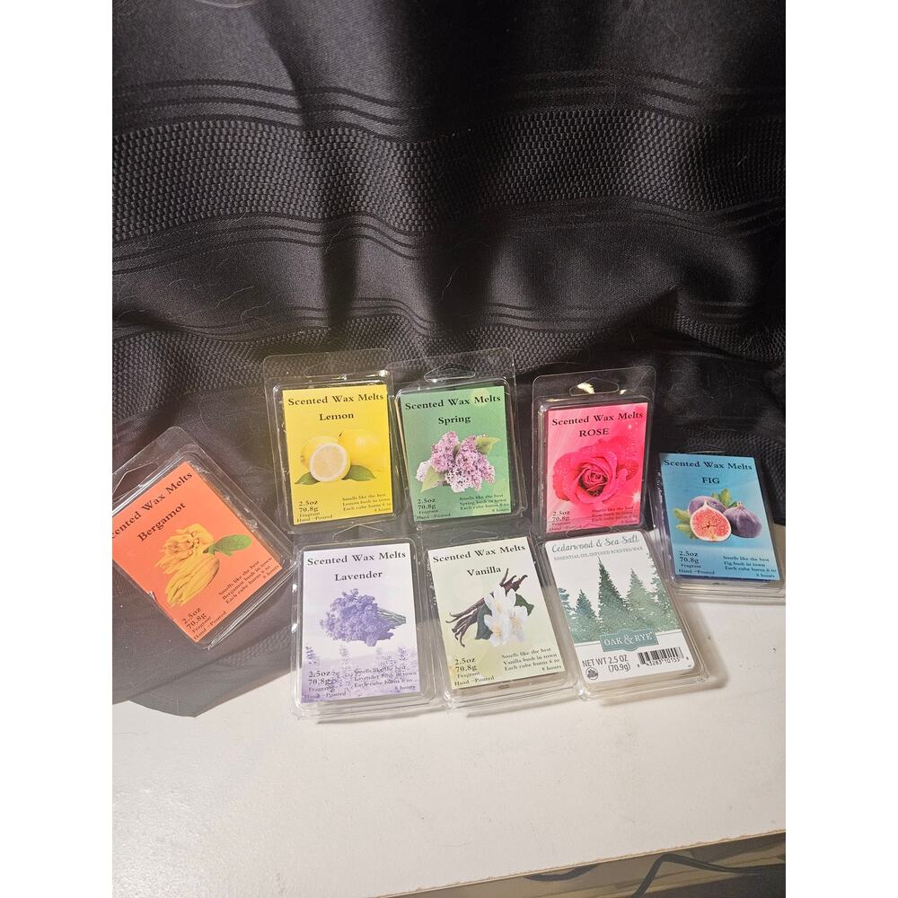 Box of Wax Melts, 9 scents